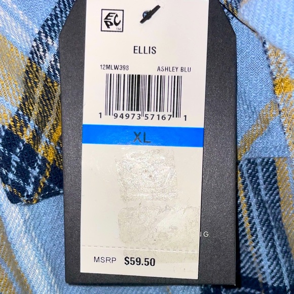 ELLIS PLAID TWILL FLANNEL SHIRT - Picture 8 of 8